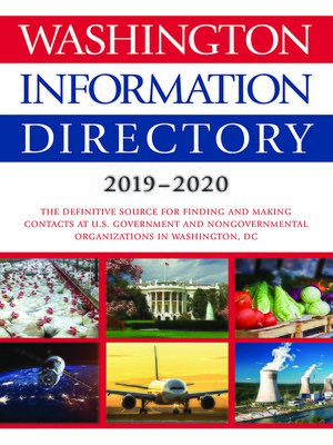 cover image of Washington Information Directory 2019-2020